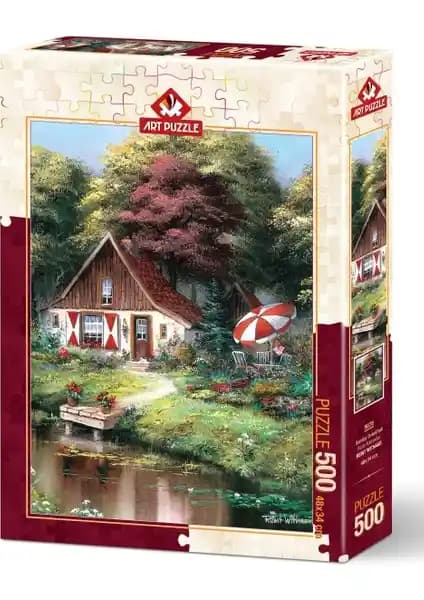 Art Puzzle Pazar Kahvaltısı 500 Parça Puzzle - Yetişkin ve Çocuklar İçin Eğlenceli Zeka Oyunu