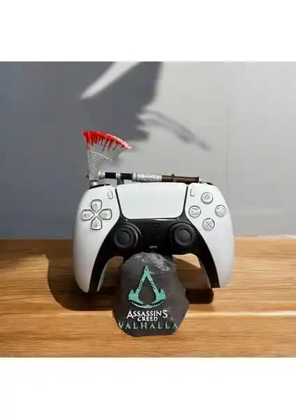 Assassin's Creed Temalı PlayStation Konsol Standı: Estetik ve Dayanıklı Tasarım