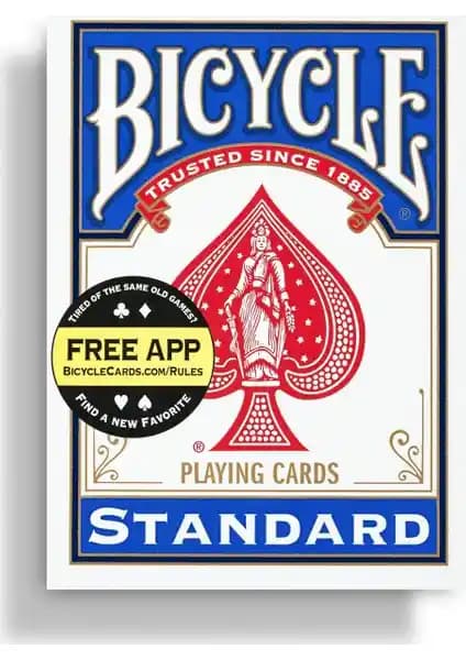 Bicycle Mavi Oyun Kağıdı: Yüksek Kalite ve Dayanıklılık Sunan Standart Kart Destesi