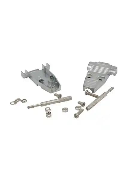 Demir Led 9 Pin D-Sub Kapak Metal Güçlü Bağlantı Koruma Çözümü