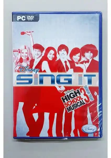 Disney Highschool Musical Sing It PC DVD Bilgisayar Oyunu Detaylı İnceleme ve Koleksiyon Değeri