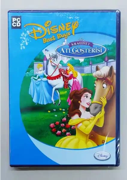 Disney Kraliyet Atı Gösterisi PC CD Oyunu Orijinal Koleksiyon Parçası ve Nostaljik Değerli Bir Ürün