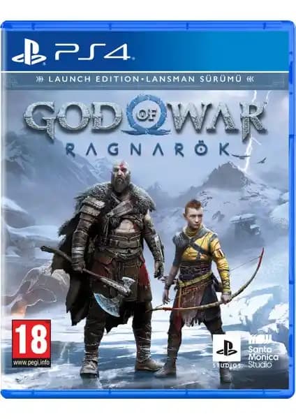 God of War Ragnarok Launch Edition PS4 Türkçe Altyazı ile Mitolojik Macera Oyununu Keşfedin