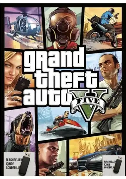 Gta V 5 PC Oyunu Geniş Açık Dünya ve Yüksek Grafik Özellikleriyle Sunuluyor
