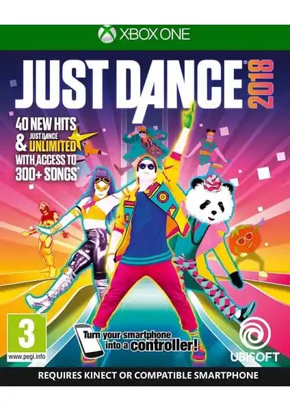 Just Dance 2018 Xbox One için gelişmiş hareket takibi ve eğlenceli dans deneyimi sunan müzik oyunu