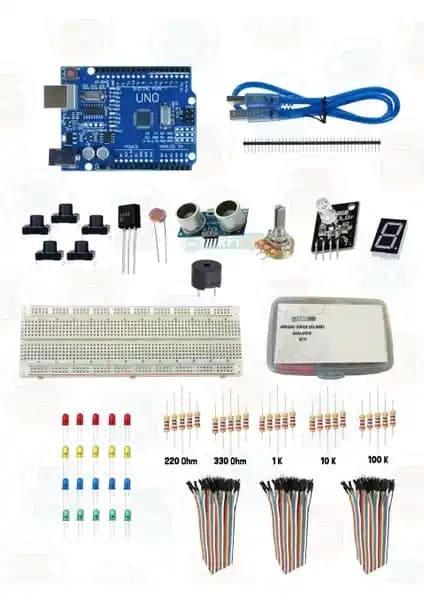Kirpilab Arduino Başlangıç Seti ile Elektronik Temellerini Öğrenin ve Projelerinizi Geliştirin