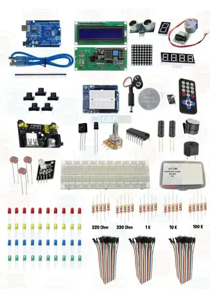 Kirpilab Arduino Başlangıç Seti ile Elektronik ve Robotik Projelerine Başlangıç Yapın