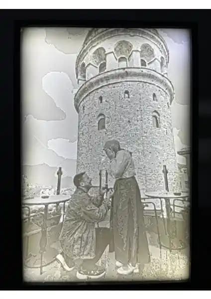 Kişiye Özel 3D Baskı Litofan - Işıkla Beliren Fotoğraf Dekoratif Hediye