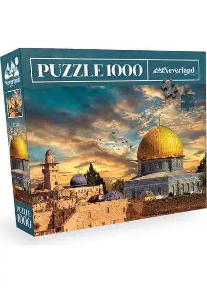 Kudüs Temalı 1000 Parça Puzzle ile Tarih ve Maneviyatı Evde Yaşayın