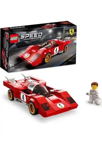 LEGO Speed Champions 1970 Ferrari 512 M Modeli: Detaylı ve Yaratıcı Yapım Seti