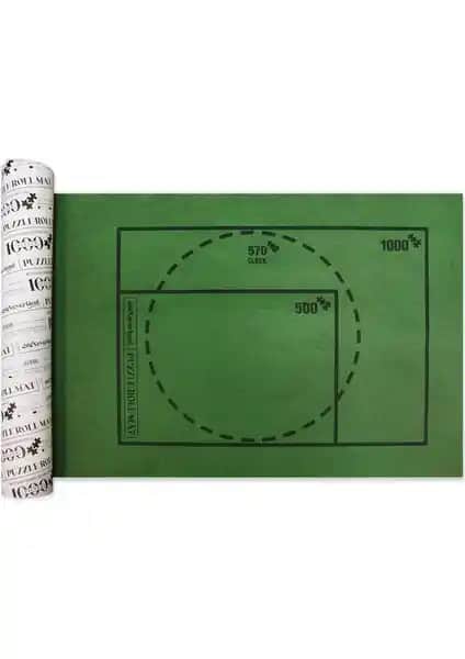 Neverland Puzzle Halısı 1000 Parçalık, Kaydırmaz ve Taşınabilir Puzzle Çözümüdür