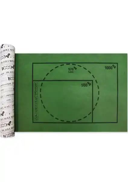 Neverland Puzzle Halısı 1000 Parçalık, Kaydırmaz ve Taşınabilir Puzzle Çözümüdür