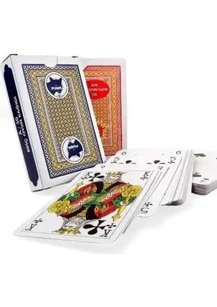 Nistabolje iskambil kartları 52 adet, briç, batak ve pişti oyunları için uygun ve ekonomik seçenek