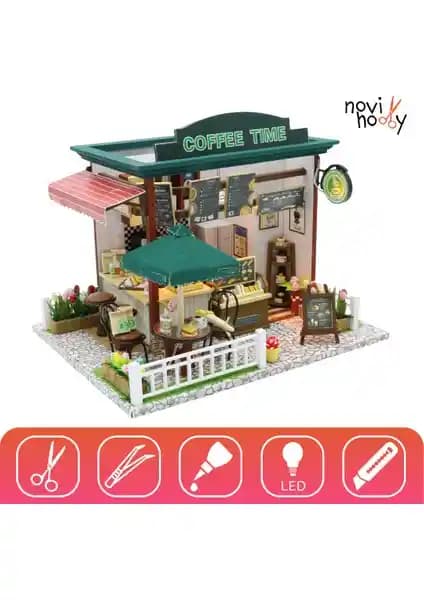 Novi Minyatür Maket Ev Kiti: Yaratıcı ve Dekoratif Model Ev Seti Çocuklar ve Yetişkinler İçin