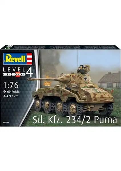 Revell Maket 234-2 Puma 03288: Detaylı ve Kolay Montajlı Askeri Model Koleksiyonu için Ideal