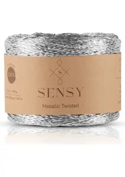 Sensy Premium 320 Metre Simli Metalik İp: Dayanıklı ve Şık El İşi Malzemesi