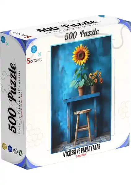 Soi Craft 500 Parça Puzzle Sanat ve Eğlenceyi Birleştiren Yüksek Kaliteli Ürün