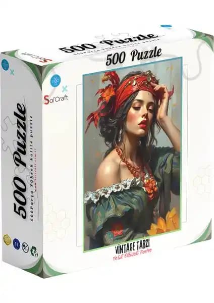 Soi Craft 500 Parça Puzzle: Sanat ve Zihnin Buluştuğu Yaratıcı Deneyim