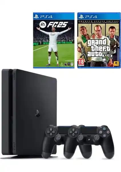 Sony PlayStation 4 Slim 1 TB: Modern Tasarım ve Üstün Oyun Deneyimi Sunan Konsol