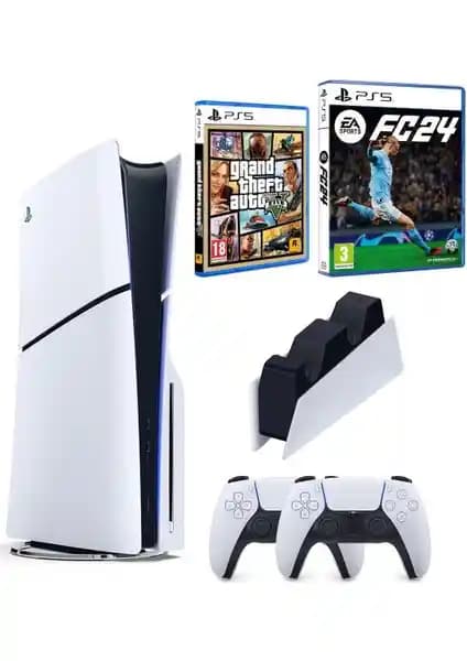 Sony PlayStation 5 Slim: Modern Tasarım ve Güçlü Oyun Deneyimi Özellikleri