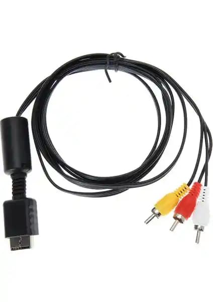 Sony PlayStation PS3 ve PS2 için yüksek performanslı AV TV kablosu