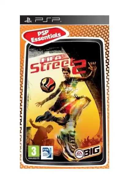 Sony PSP için Kutu Olmadan Orijinal Fifa Street 2 Oyunu Sokak Futbolu Heyecanını Yaşatır