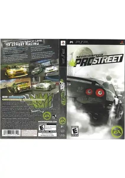 Sony PSP Prostreet Kutusuz Orijinal CD ile Gerçekçi ve Yüksek Hızlı Yarış Deneyimi