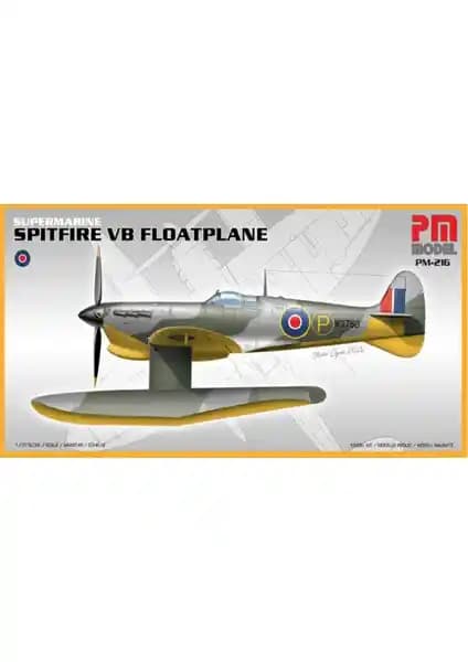 Spitfire Float Plane Plastik Maket 1/72 Ölçekli Detaylı Model Uçak Tasarımı
