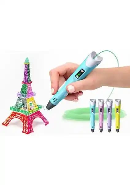 Teknoartshop 3D Kalem Pen Printer: Güvenli ve Pratik 3D Tasarım Cihazı