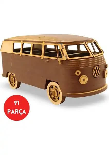 Volkswagen T1 Ahşap Model Araba Koleksiyon ve Hobi İçin Detaylı Tanıtım