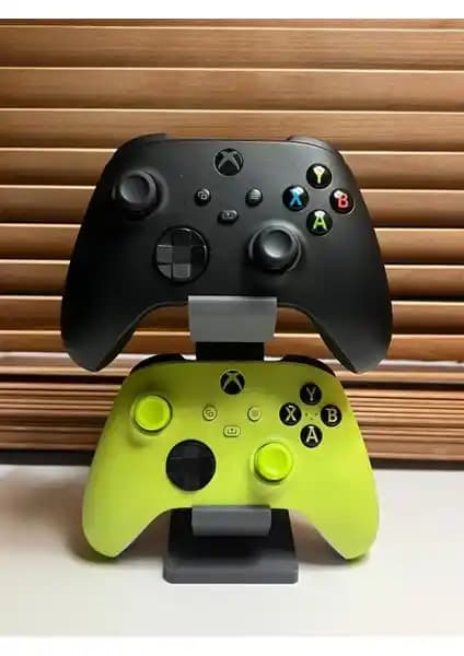 Yalgın 3D Ikili Oyun Konsol Standı: Şık ve Dayanıklı Masaüstü Oyun Saklama Çözümü