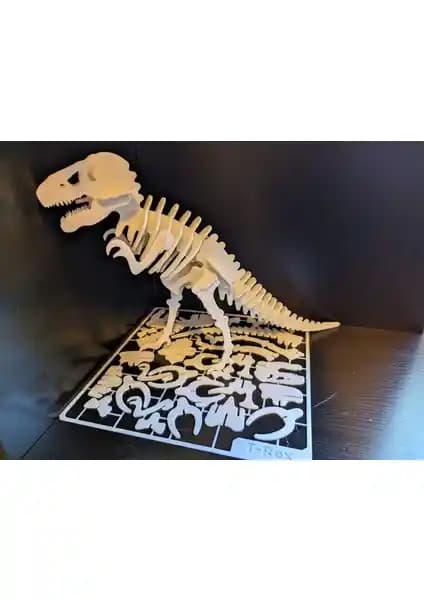 Yalgın 3D T-Rex Dinozor Maketi: Gerçekçi ve Dayanıklı Tarihöncesi Canlı Temsili