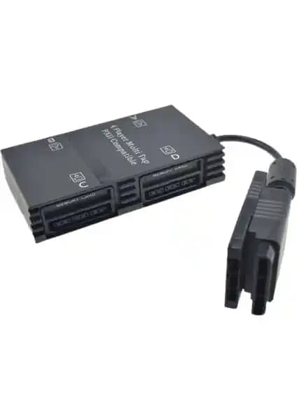 Yues PS2 Çoklayıcı (Multitap) 4 Oyuncu Desteği ile Çok Oyunculu Oyun Keyfini Artırın