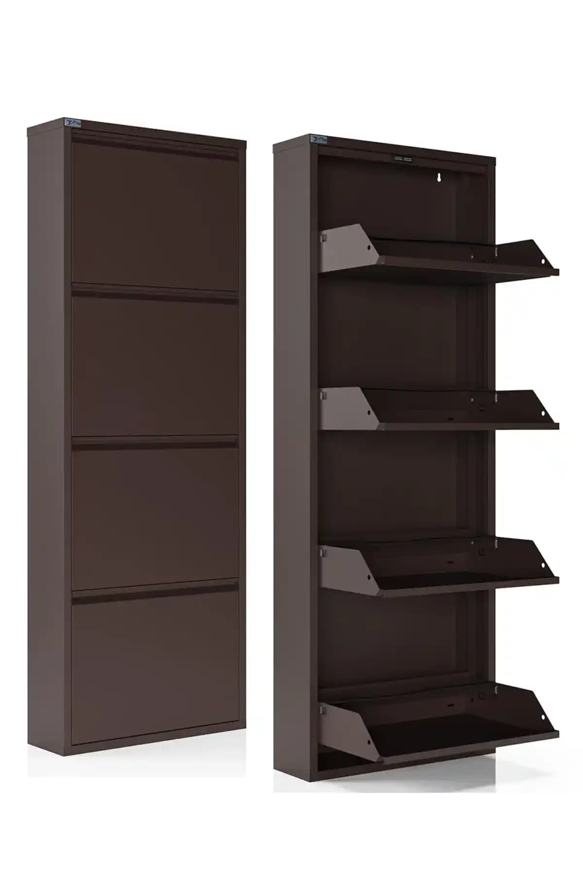 Ceha 4'lü Metal Ayakkabılık: Dayanıklı ve Pratik Ayakkabı Düzenleme Çözümü