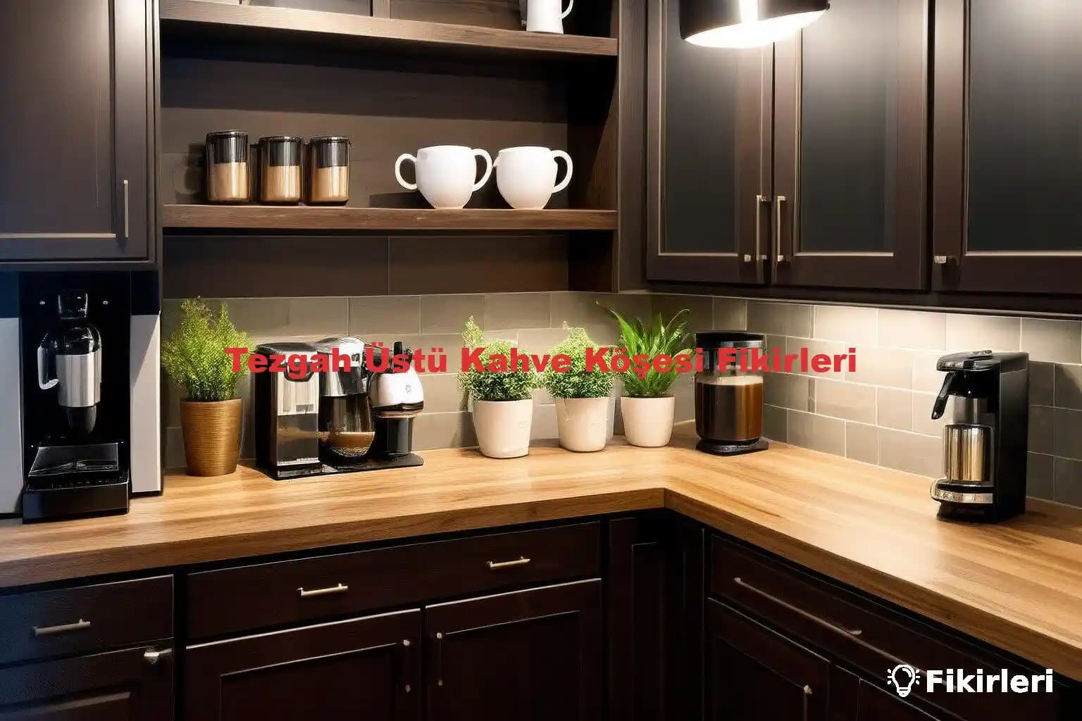 Tezgah Üstü Kahve Köşesi Tasarımı: Fonksiyonellik ve Estetik Dengesi Nasıl Sağlanır