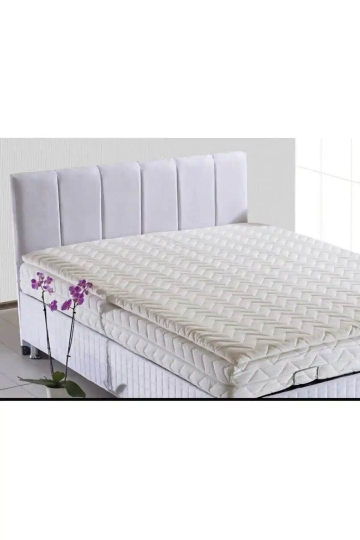 Anadolu Cotton Visco Ped ile Yatak Konforunu Artıran Yüksek Kaliteli Çift Kişilik Yatak Şiltesi