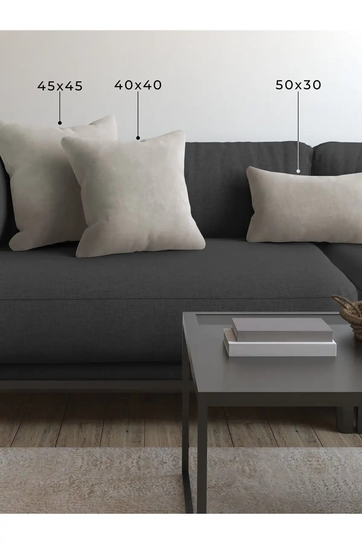 Demor Home Soft Serisi Kırlent Kılıfı Modern ve Renkli Dekoratif Aksesuarlar