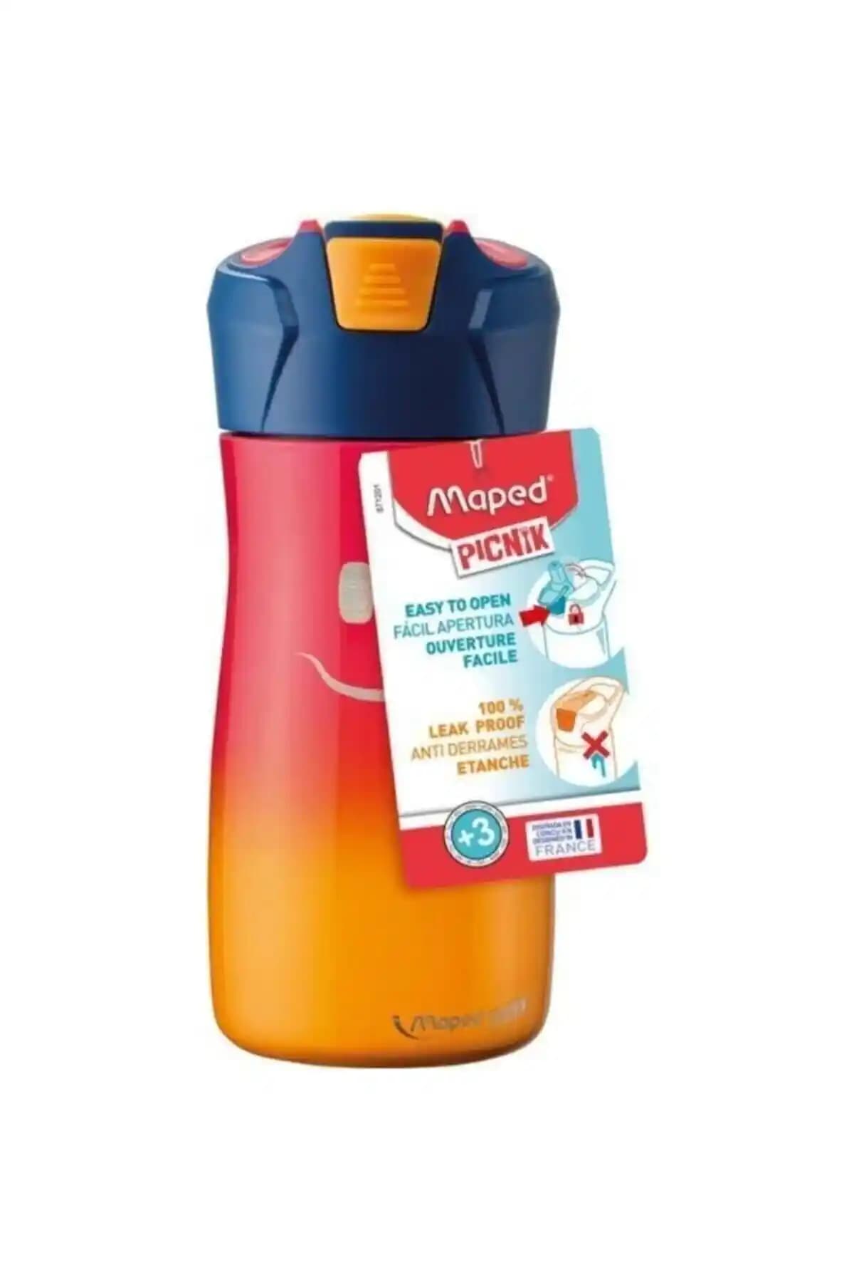 Maped Picnik 430ml Çelik Matara Günlük Kullanım İçin Dayanıklı ve Şık Tasarım