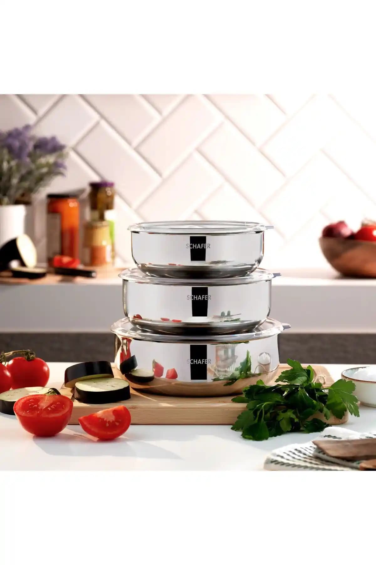 2025'te Mutfakta Devrim: Schafer Practi Çelik Saklama Kabı Seti ile Tanışın