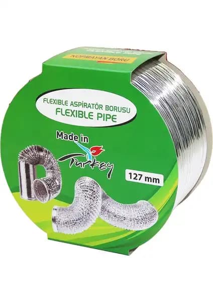 Aspiratör Borusu 127MMX1.5MT: Güçlü ve Dayanıklı Havalandırma Çözümü