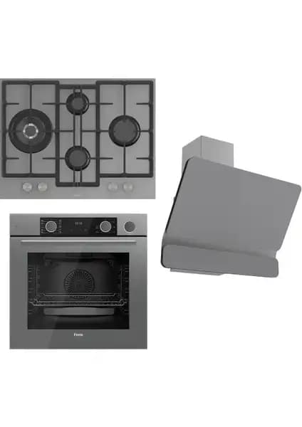 Ferre Steamart & Fryart Serisi Buharlı ve Yağsız Pişirme Seti ile Sağlıklı ve Pratik Mutfak Deneyimi