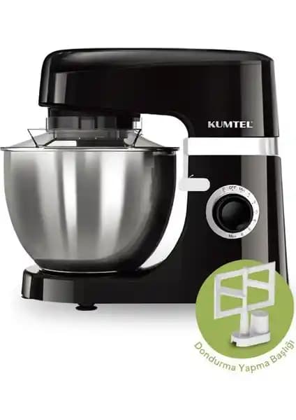 Kumtel Siyah Hamur Yoğurma 1800Watt Çok Fonksiyonlu Mutfak Cihazı İncelemesi