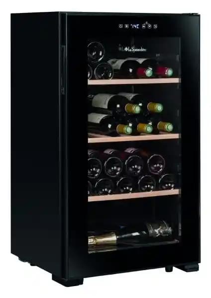 La Sommeliere LS36BLACK Modern Sıcaklık Kontrollü Şarap Dolabı 36 Şişe Kapasiteli