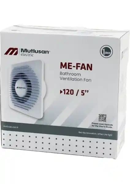 MUTLUSAN-001 211 000 120 00 00 ME-FAN 120/5'' Banyo ve Tuvalet Havadırma Aspiratörü
