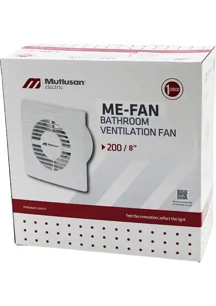 MUTLUSAN-001 211 000 200 00 00 Me-Fan 2008 İnç Banyo ve Tuvalet Havalandırma Aspiratörü Özellikleri