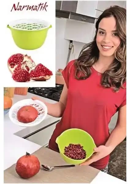 Narmatik Pratik Nar Dökücü ile Nar Ayıklama İşlemini Kolay ve Hijyenik Hale Getirin