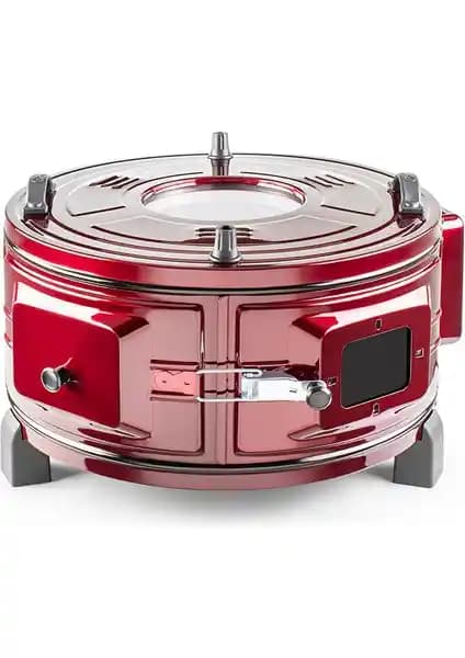 Şamdan Lüx Termostatlı Döner Yuvarlak Fırın 1004: Modern ve Dayanıklı Pişirme Cihazı Özellikleri