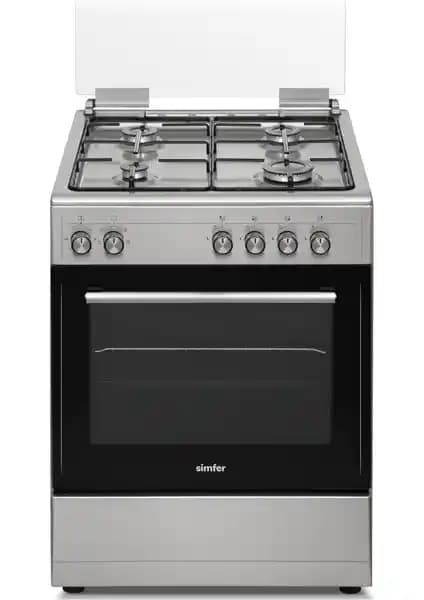 Simfer 1245 A Enerji Sınıfı 62 Litre Gazlı Fırın ile Modern Mutfak Konforu