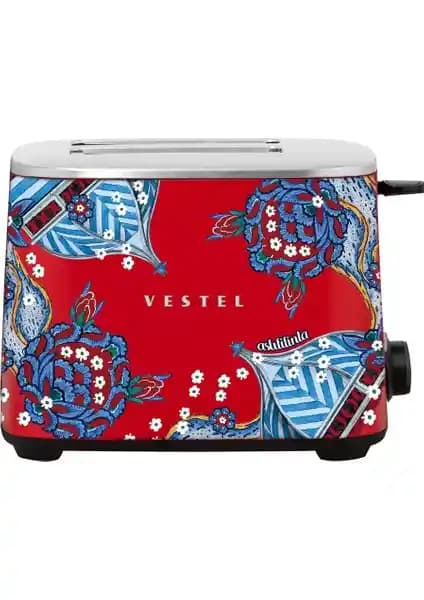 Vestel X Aslı Filinta Retro Kırmızı Çini Ekmek Kızartma Makinesi Özellikleri ve Kullanım Avantajları