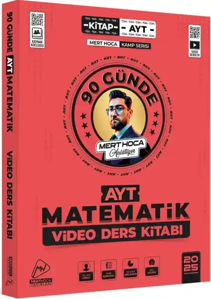 2025 AYT Matematik Kampı Video Ders Kitabı Mert Hoca Yayınları ile Etkili Sınav Hazırlığı